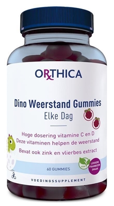 ORTHICA DINO WEERSTAND GUMMIES 60ST